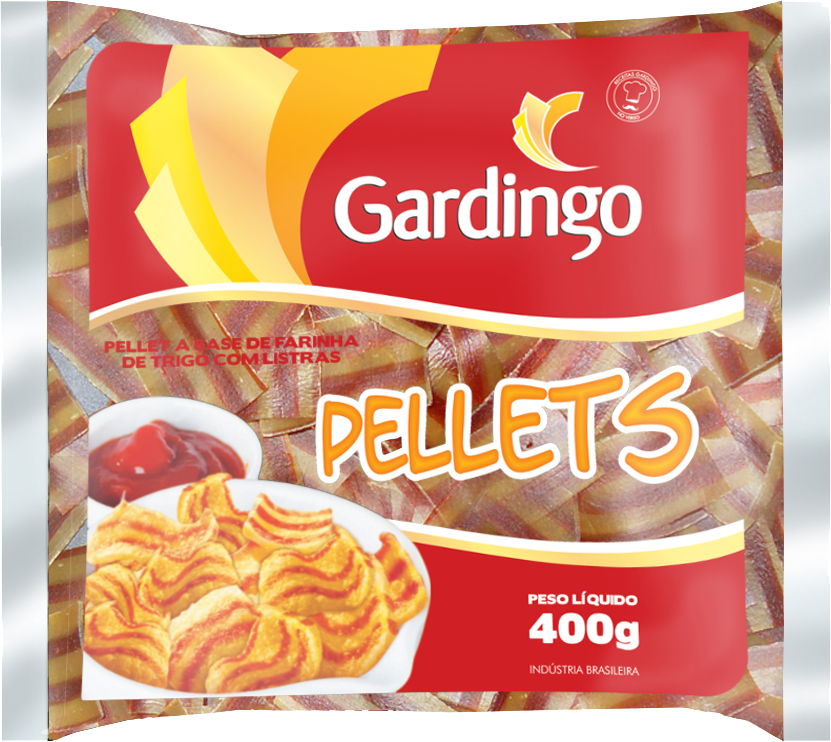 imagem de PELLET LISTRADA GARDINGO 400G