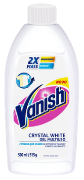 imagem de ALVEJANTE VANISH VIDRO MULTIUSO GEL WHITE 500ML