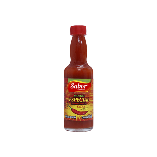 imagem de MOLHO SABOR 60ML PIMENTA EXTRA FORTE