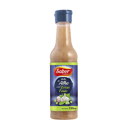 imagem de MOLHO SABOR 150ML ALHO ERVAS FINAS