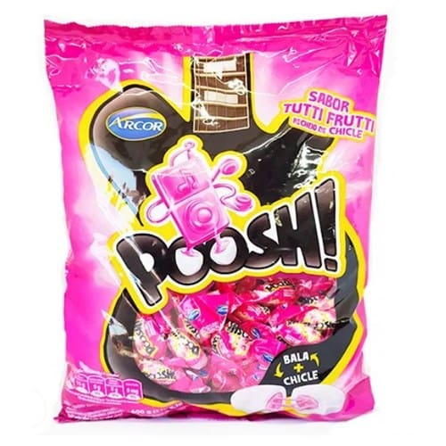 imagem de BALA ARCOR POOSH 500G TUTTI FRUTTI