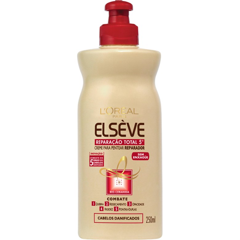 imagem de CREME PENTEAR ELSEVE 250ML REPARAÇÃO TOTAL 5