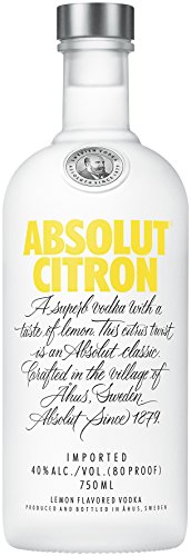 imagem de VODKA ABSOLUT CITRON GARRAFA 750ML