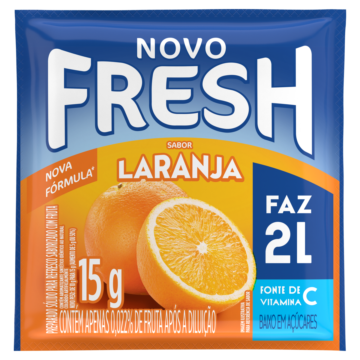 imagem de REFRESCO FRESH LARANJA SACHÊ 15G