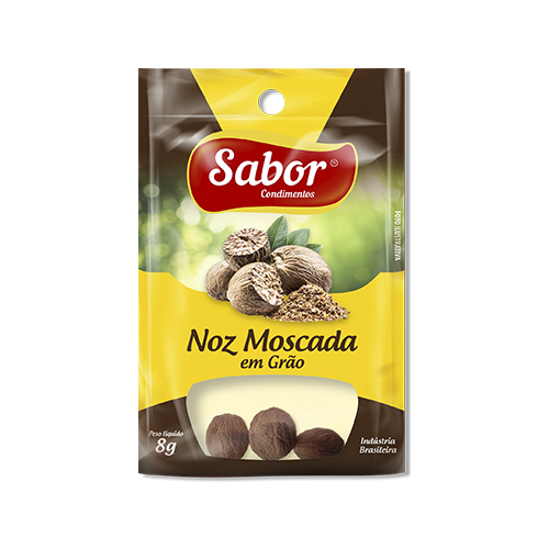imagem de NOZ MOSCADA SABOR 8G BOLA