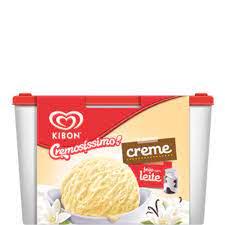 imagem de SORVETE KIBON CREMOSÍSSIMO 1.5L CREME