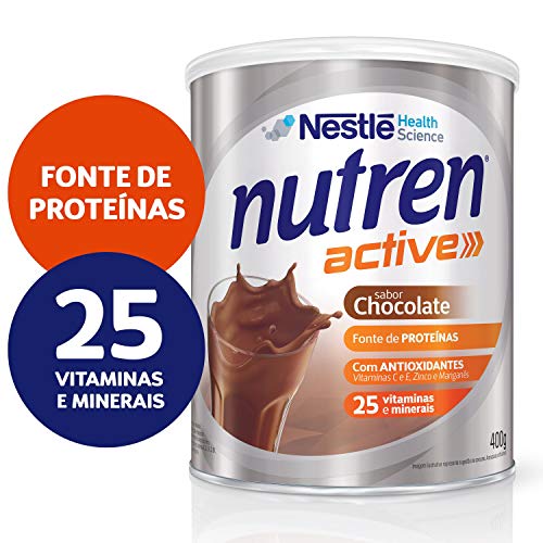 imagem de SUPLEMENTO NUTREN ACTIVE CHOCOLATE LATA 400G