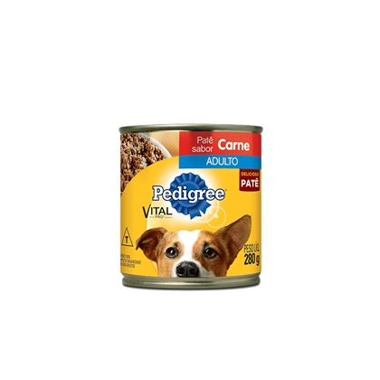 imagem de PATÊ PEDIGREE 280GR LT ADULTO CARNE