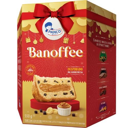imagem de PANETONE PANCO BANOFFE 550G