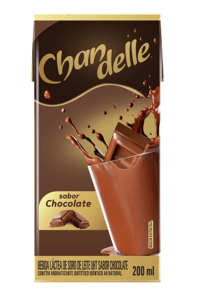 imagem de BEBIDA LÁCTEA 200ML CHOCOLATE CHANDELLE