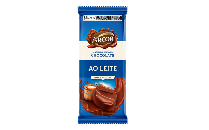 imagem de CHOCOLATE ARCOR TABLETE 80G AO LEITE