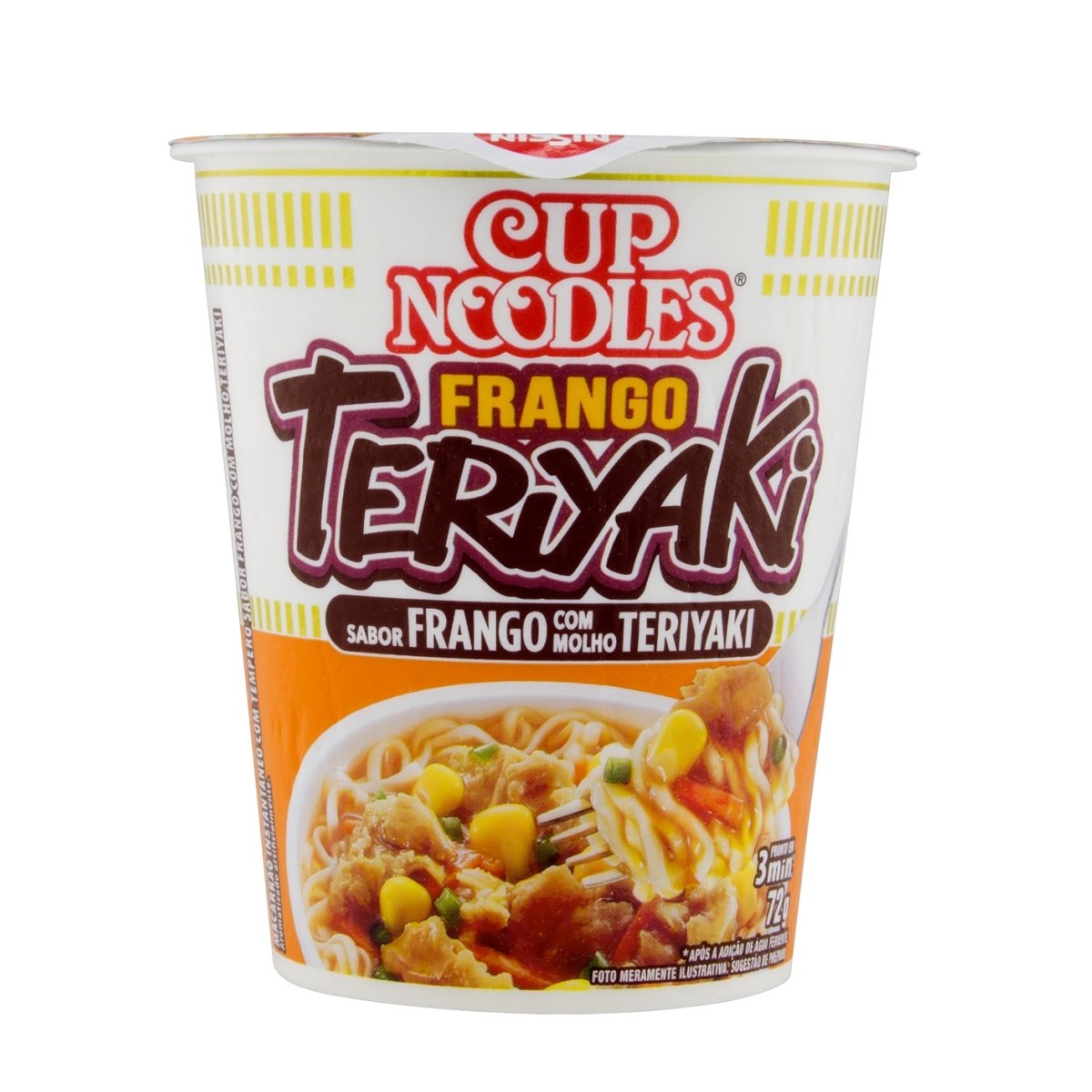 imagem de MACARRÃO INSTANTÂNEO CUP NOODLES 72G FRANGO TERIYAKI