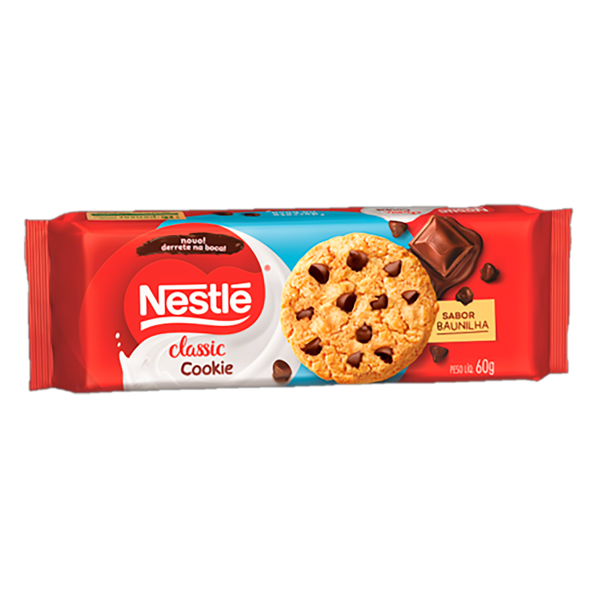 imagem de COOKIE NESTLÉ CLÁSSIC 60G BAUNILHA GOTAS CHOC