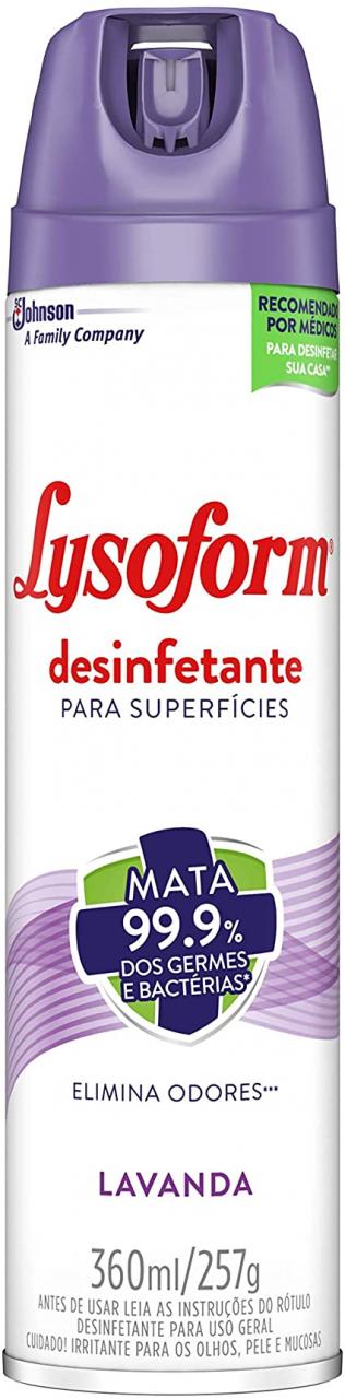 imagem de LYSOFORM AERO 360ML LAVANDA