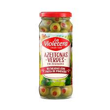 imagem de AZEITONA 330G LA VIOLETERA PIMENTÃO