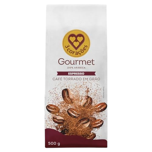 imagem de CAFÉ 3 CORAÇÕES TORRADO GRÃO 500G ESP GOURMET