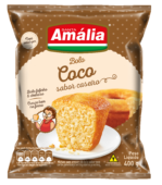 imagem de MISTURA BOLO SANTA AMÁLIA 400G COCO