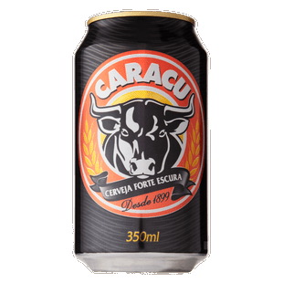 imagem de CERVEJA PILSEN CARACU PRETA LATA 350ML