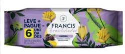 imagem de SABONETE FRANCIS BRASILIDADES 6X80G AMORA