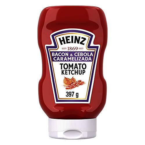 imagem de KETCHUP HEINZ 397G BACON CEBOLA