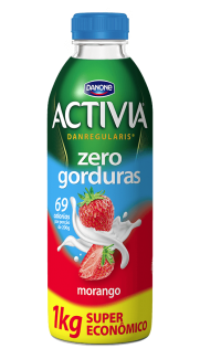 imagem de LEITE FERMENTADO ACTIVIA 800G MORANGO