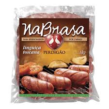 imagem de LINGUIÇA PERDIGÃO NABRASA TOSCANA 700G