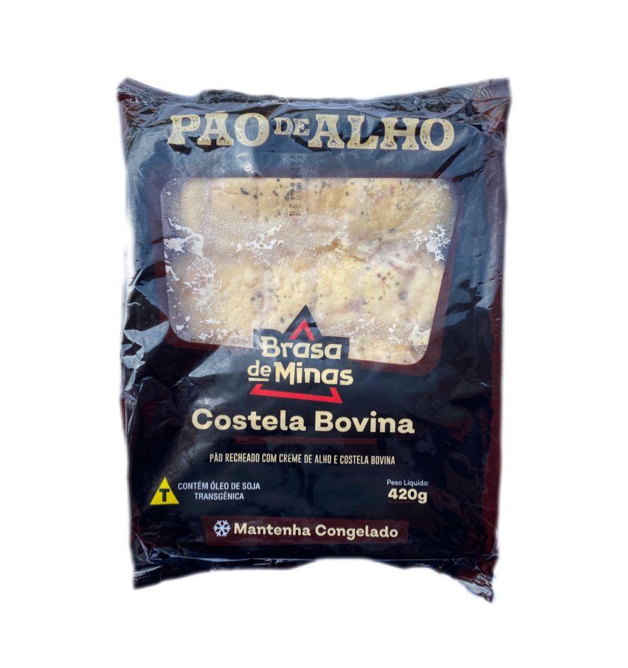 imagem de PÃO ALHO BRASA DE MINAS 440G COSTELA BOVINA