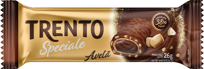 imagem de CHOCOLATE TRENTO SPECIALE AVELÃ 26G AO LEITE
