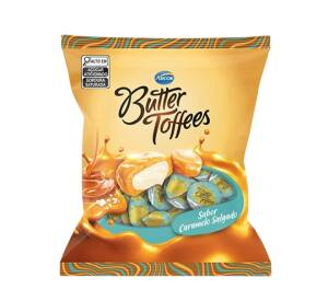 imagem de BALA ARCOR BUTTER TOFFEE SM 100G CARAMELO SALGADO