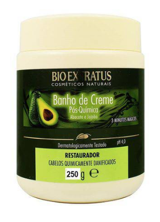 imagem de CREME BANHO BIO EXTRATUS PÓS QUÍMICA 250G