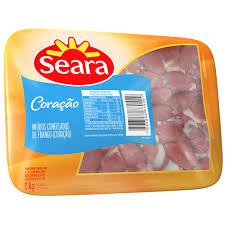imagem de CORAÇÃO FRANGO SEARA BANDEJA 1KG