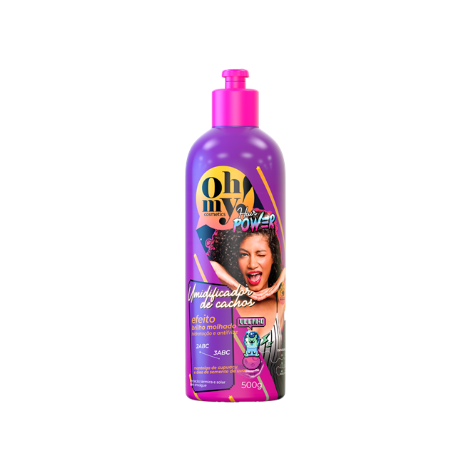 imagem de UMIDIFICADOR DE CACHOS OH MY HAIR POWER 500ML