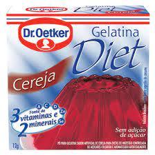 imagem de GELATINA DR.OETKER DIET 12G CEREJA