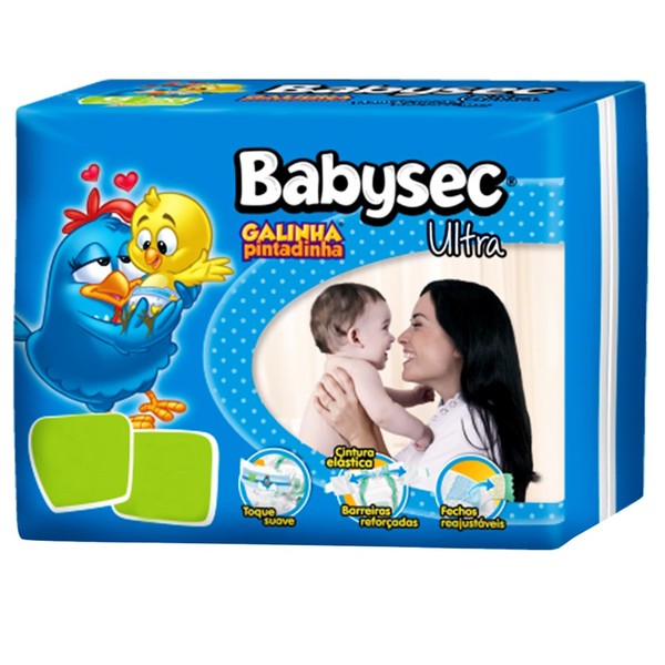 imagem de FRALDA DESCARTÁVEL BABYSEC ULTRA JUMBINHO G C/16