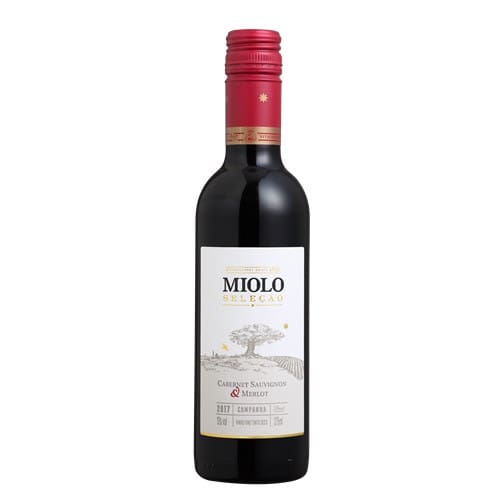imagem de VINHO TINTO NACIONAL MIOLO CABERNET SAUVIGNON MERLOT 375ML