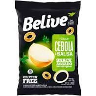 imagem de BELIVE SNACKS 35G CEBOLA/SALSA