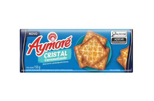 imagem de BISCOITO AYMORÉ CRISTAL CARAMELIZADO 150G