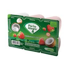 imagem de IOGURTE PORTO ALEGRE POLPA 540G MORANGO E COCO
