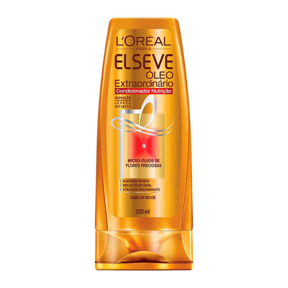 imagem de CONDICIONADOR ELSEVE 200ML NUTRIÇ ÓLEO EXTRAORDINÁRIO
