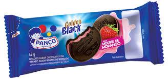 imagem de BISCOITO RECHEADO PANCO G.BLACK 42G MOUSSE MORANG