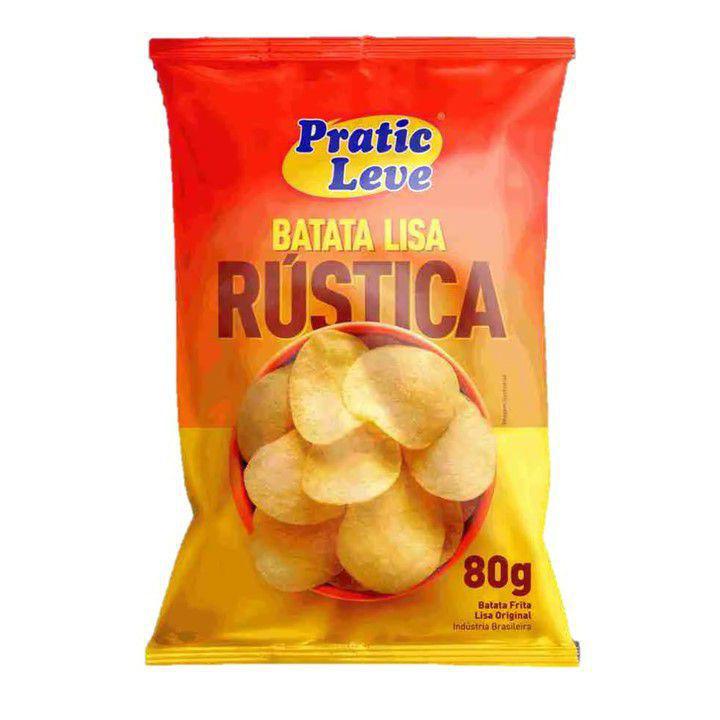 imagem de BATATA PRATIC LEVE RÚSTICA 80G TRAD