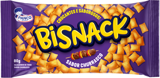 imagem de BISNACK PANCO CHURRASCO 80G