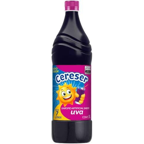 imagem de XAROPE CERESER 1L UVA PET