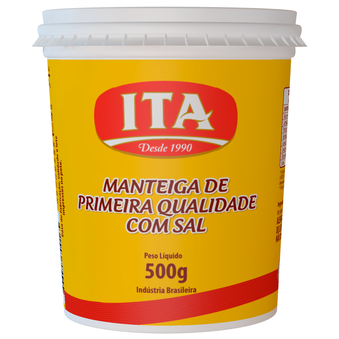 imagem de MANTEIGA ITA 500G COM SAL