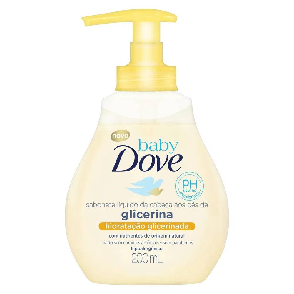 imagem de SABONETE LÍQUIDO DOVE GLICERINA HID GLICERINADA 200ML