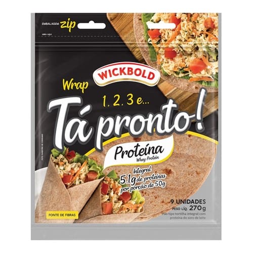 imagem de MASSA WICKBOLD TIPO TORTILHA 270G PROTEÍNA