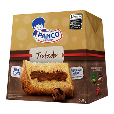 imagem de PANETONE PANCO TRUFADO 550G