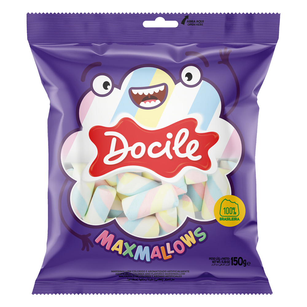 imagem de MAXMALLOWS DOCICLE 150G BAUNILHA TUBO TORC
