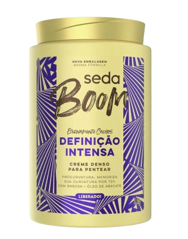 imagem de CREME PENTEAR SEDA BOOM DEFINIÇÃO INTENSA 1KG