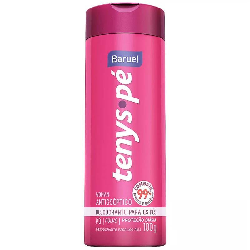 imagem de DESODORANTE PÉ TALCO TENYS PÉ BARUEL 100G WOMAN